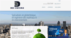 Desktop Screenshot of decenviro.com